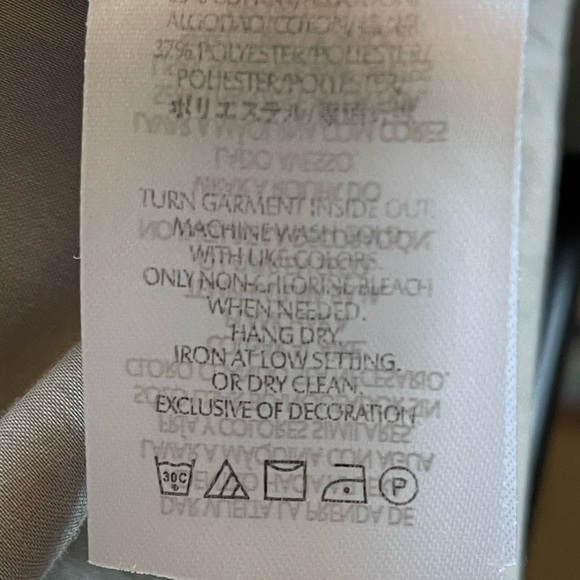 Armani exchange khaki utility/safari romper - Picture 5 of 7